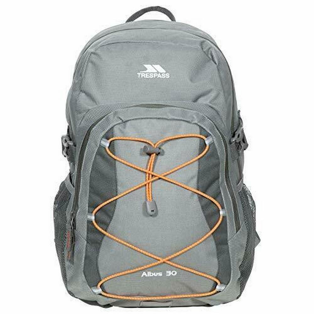 TRESPASS Albus 30 Litre Casual Rucksack/Backpack (Olive/Orange)