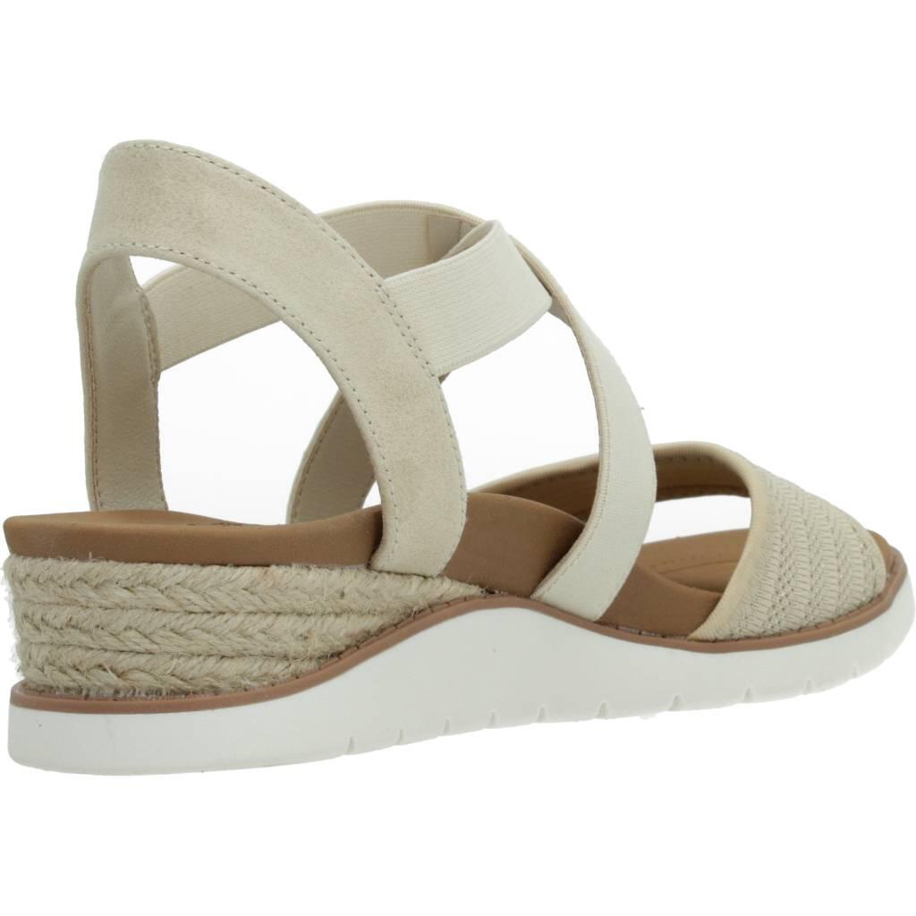 Sandalias Mujer Skechers Arch Fit Beach Kiss Beis 3/5
