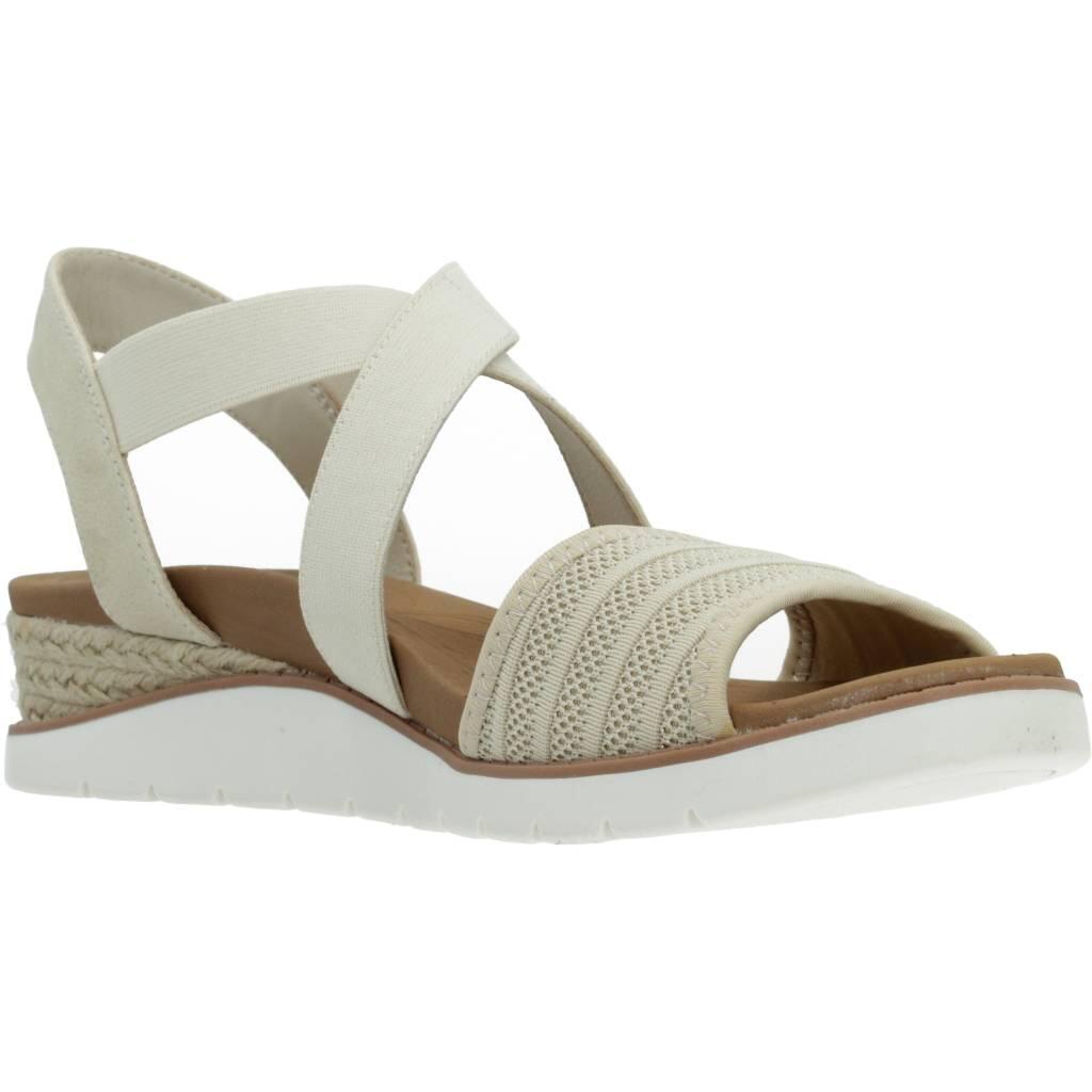 Sandalias Mujer Skechers Arch Fit Beach Kiss Beis 5/5