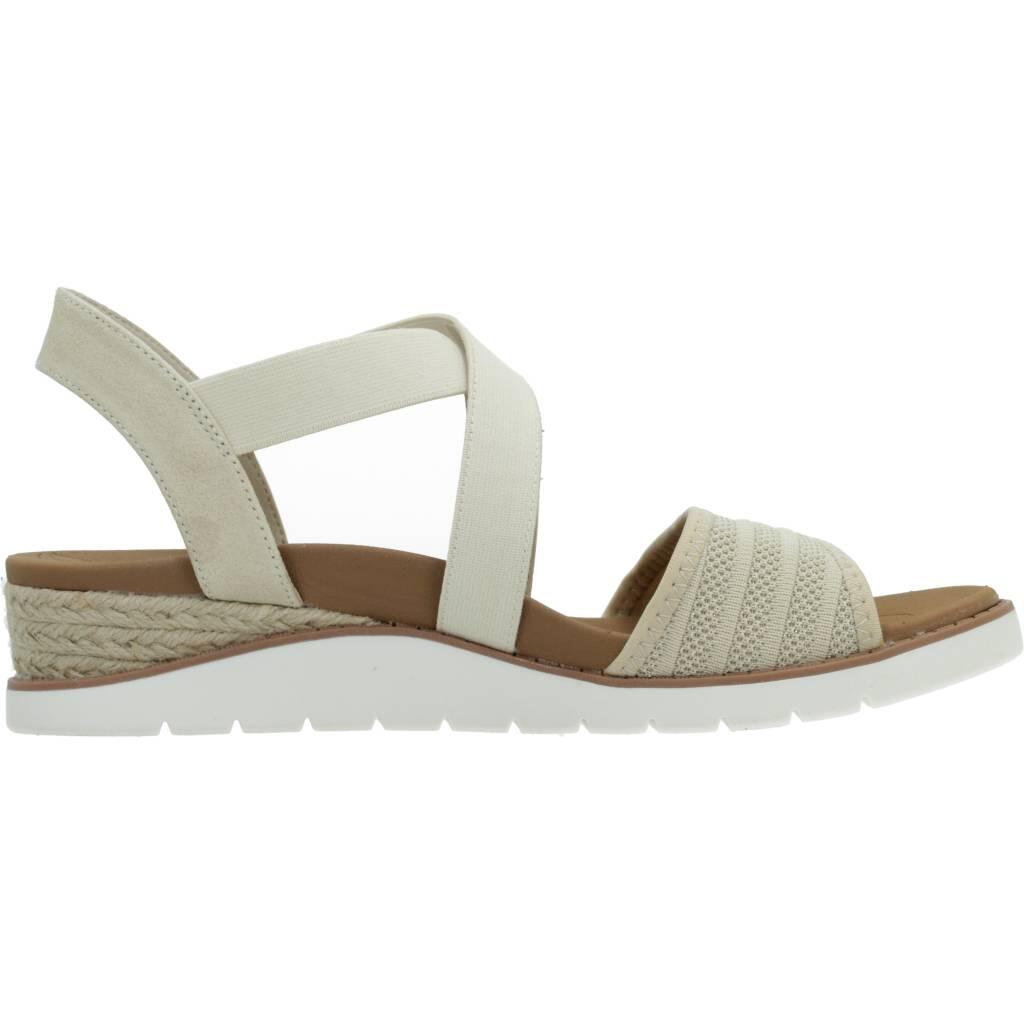 Sandalias Mujer Skechers Arch Fit Beach Kiss Beis 4/5