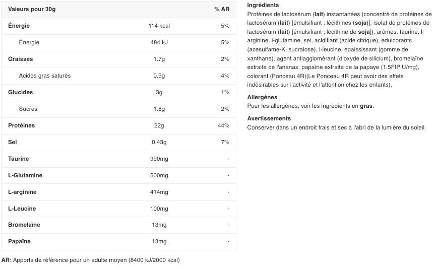 Whey - 100% Whey Protein Professional - Fragola 2/3