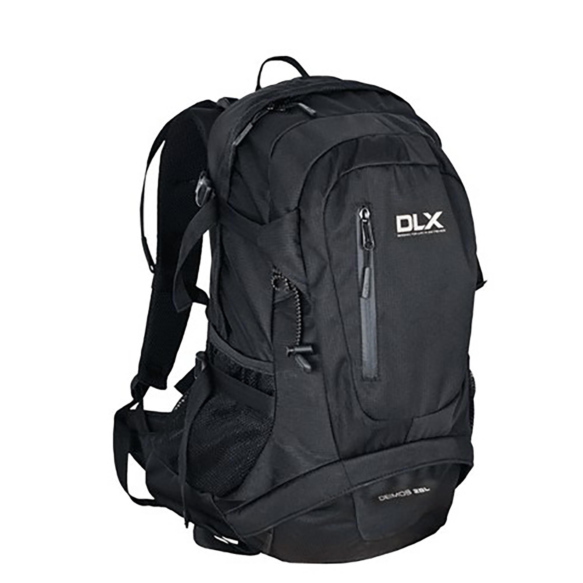 TRESPASS Deimos Rucksack/Backpack (28 Litres) (Black X)