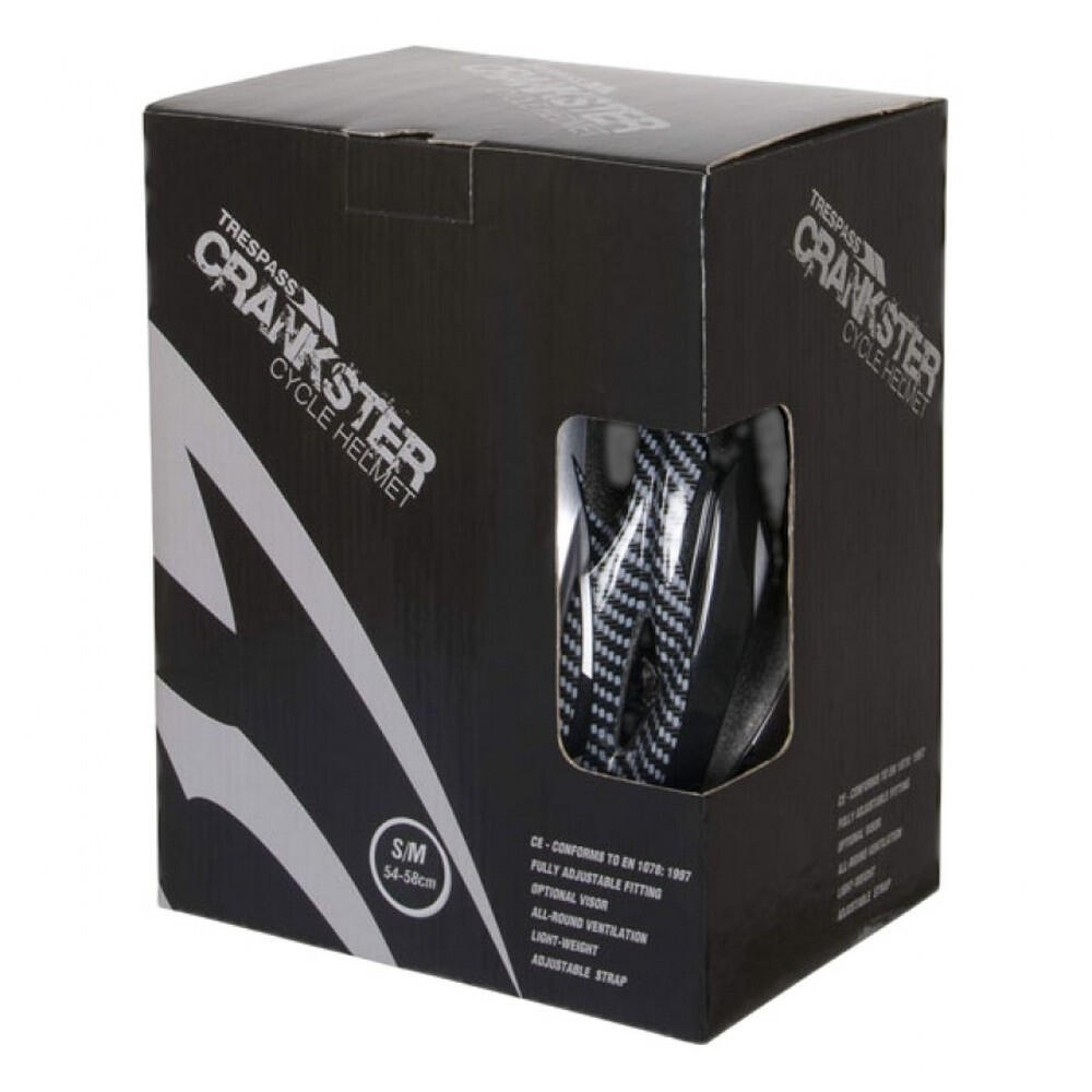 Casque De Cyclisme CRANKSTER Adulte (Noir) 3/4