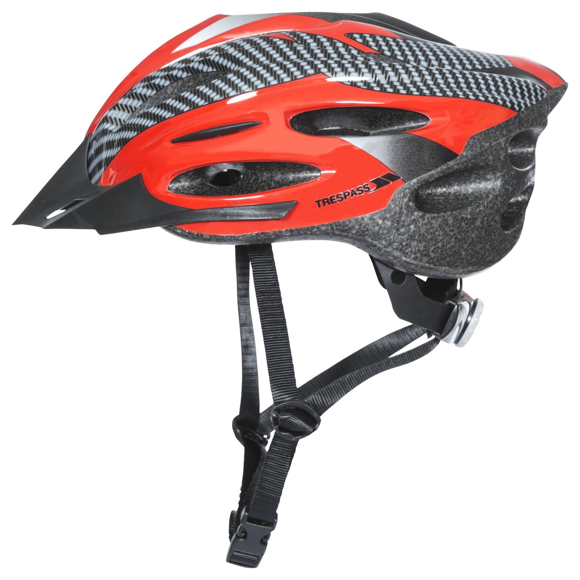 CRANKSTER Casco da ciclismo per adulti (rosso)