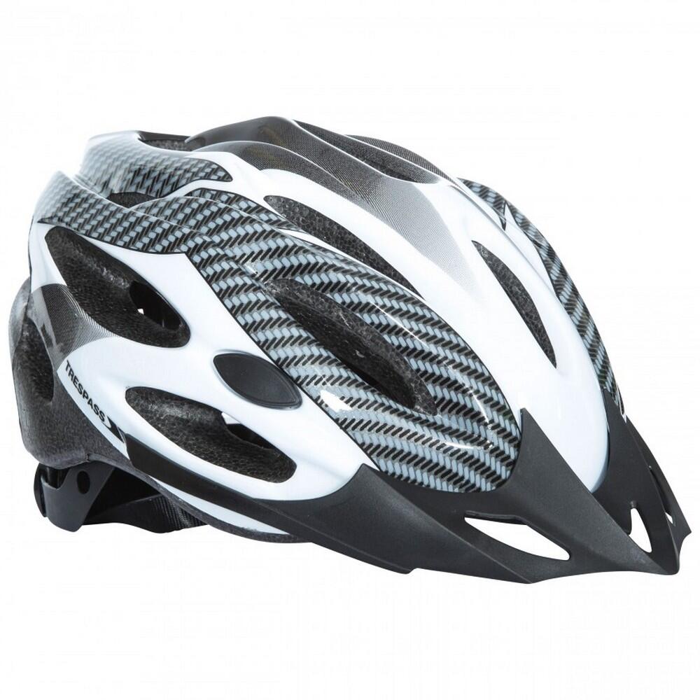 Unisex Fahrradhelm Crankster Damen und Herren Weiß 4/5