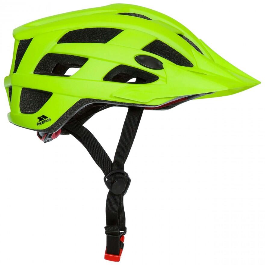 Fahrradhelm Zrpokit für Erwachsene Damen und Herren Neongelb 3/4