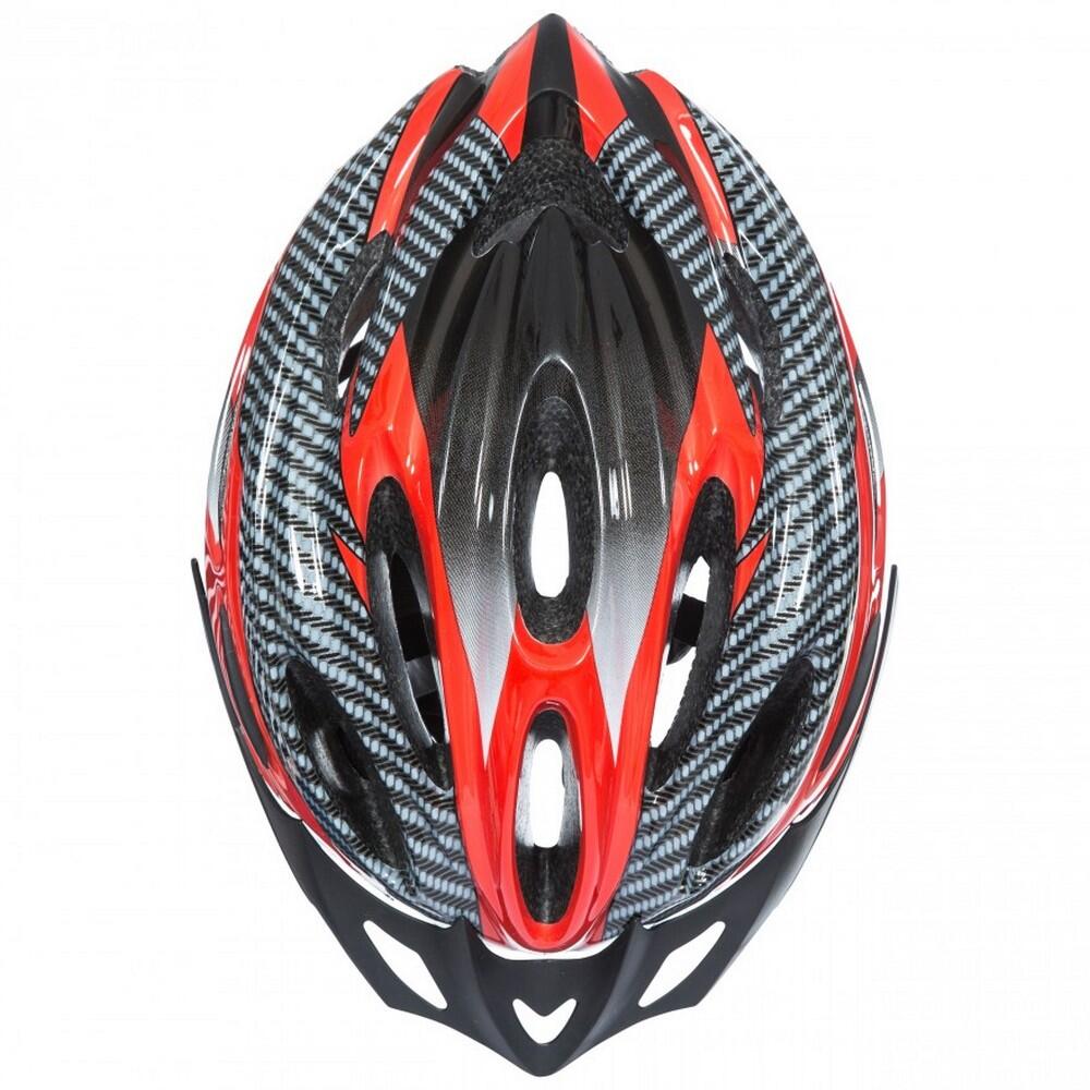 CRANKSTER Casco da ciclismo per adulti (rosso)