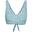 Haut de maillot de bain NATALIA Femme (Bleu clair/bleu foncé)