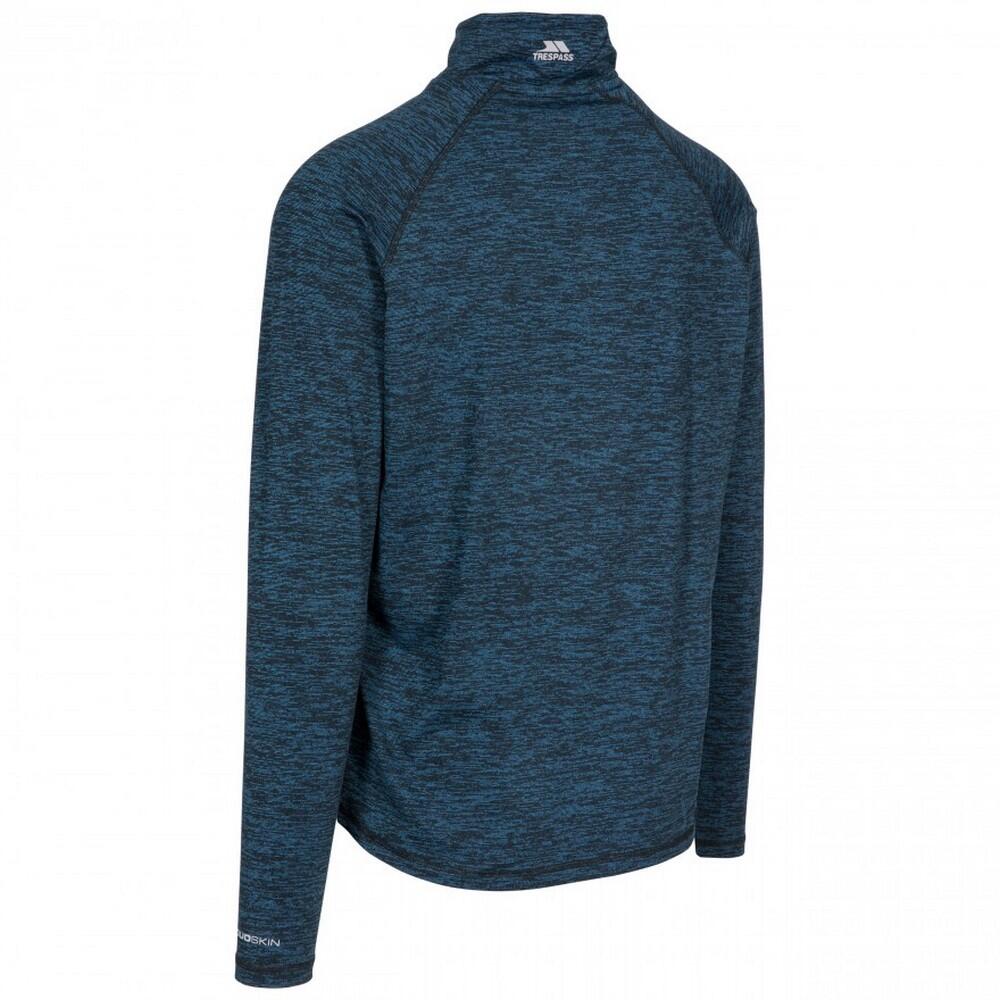 Mens Gerry Active Top (Vibrant Blue Fleck) 2/4