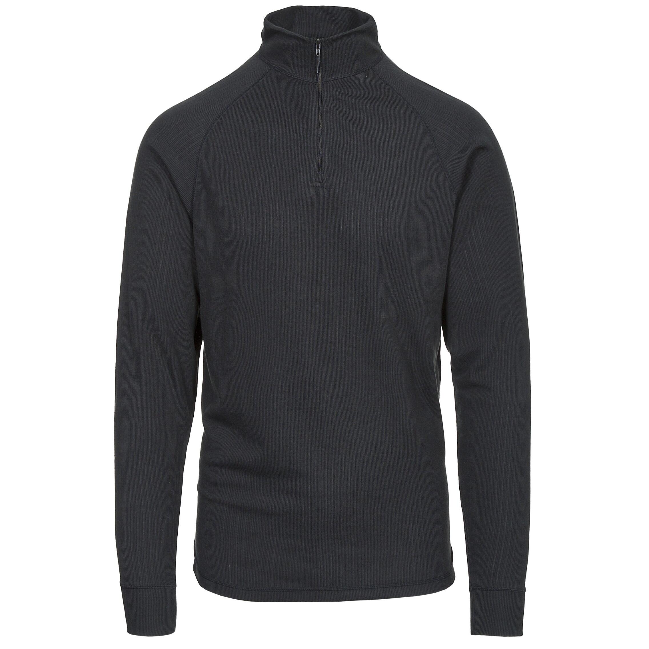 TRESPASS Maglietta Di Base Asciugatura Veloce Adulto Unisex Trespass Wise360 Nero