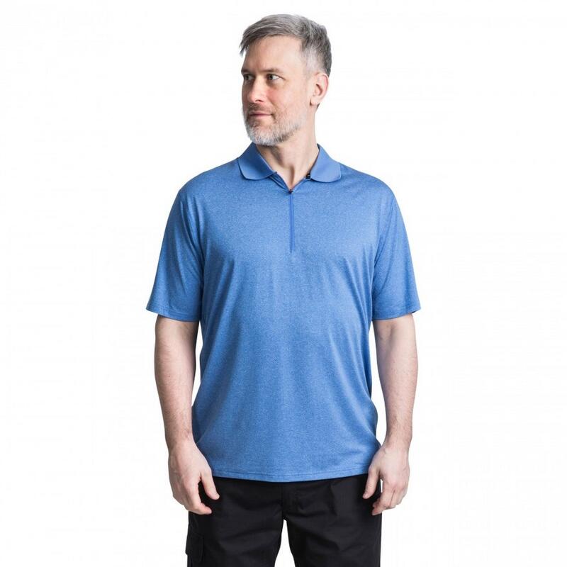 Maraba Active Polo Shirt Herren Blau meliert