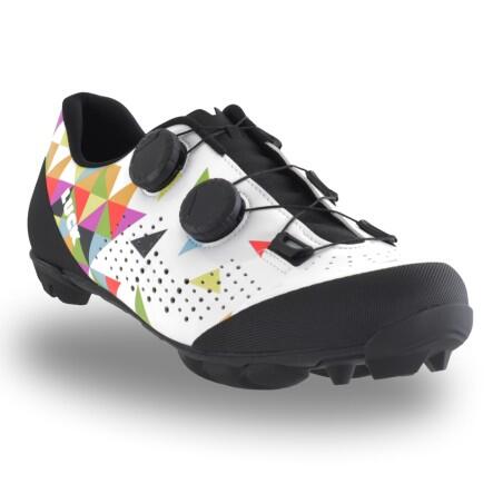 Sapatos de bicicleta BTT Luck Galaxy Graffiti
