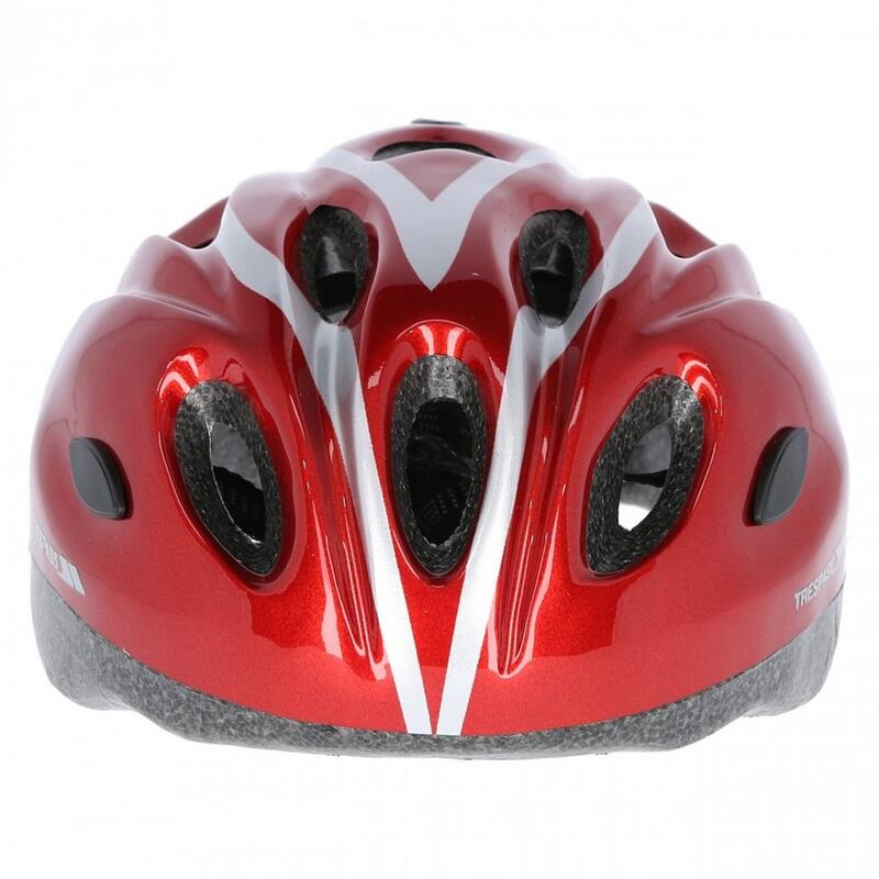 Casque de vélo TANKY Enfant (Rouge métallique)