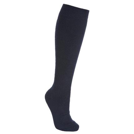 Volwassen Unisex Tech Luxe Merino Wollen Hoge Skisokken (Donkerblauw)