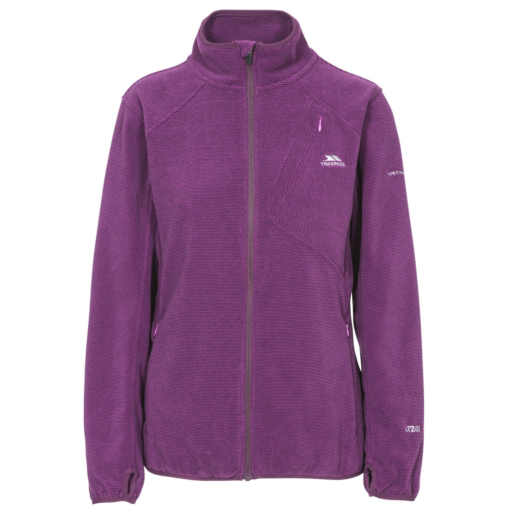 Women's CIARAN fleece jacket (Violet)