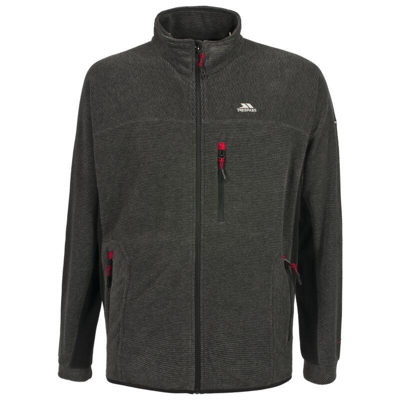 Heren Jynx Full Zip Fleece Vest (Zwart)