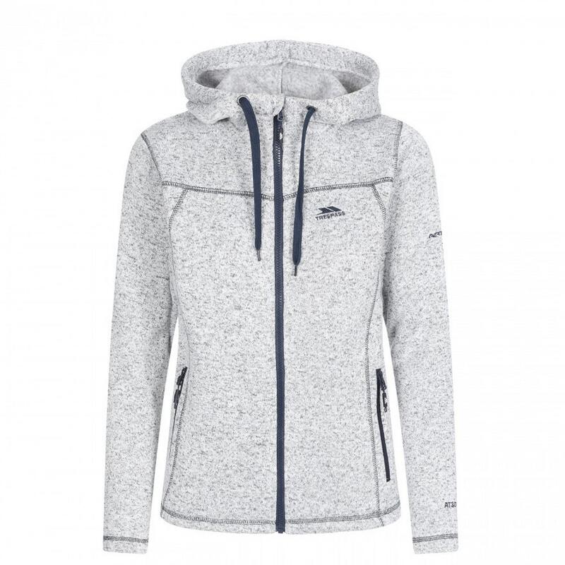 Dames Odella Fleece Jas (Wit)