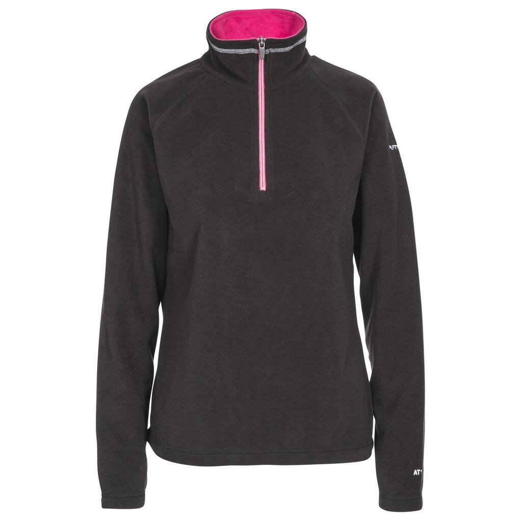 Womens/Ladies Skylar Fleece Top (Black)