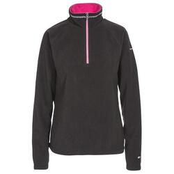 Dames Skylar Fleece Top (Zwart)