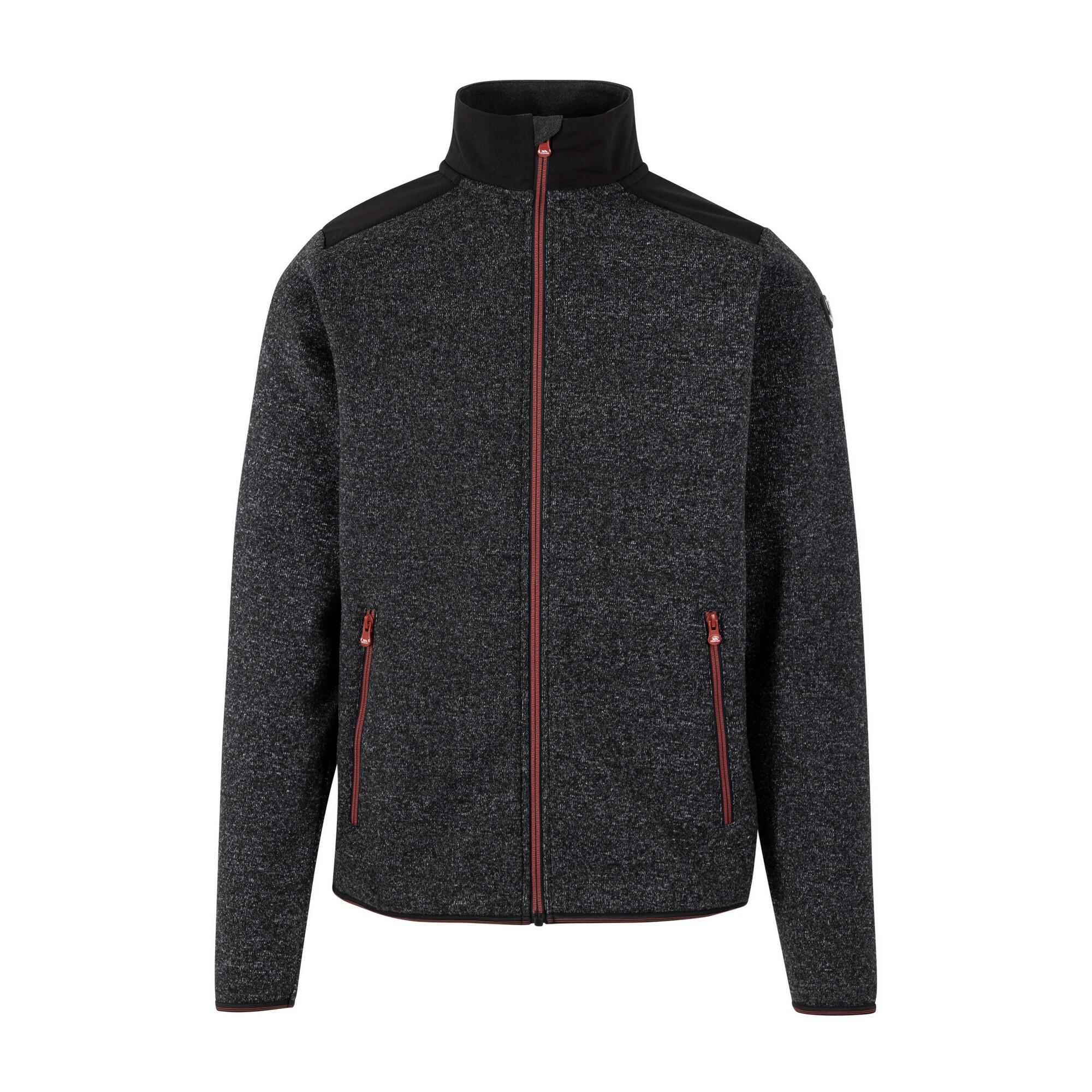 COSSAL AT200 Men's Fleece Jacket (Heather Black)