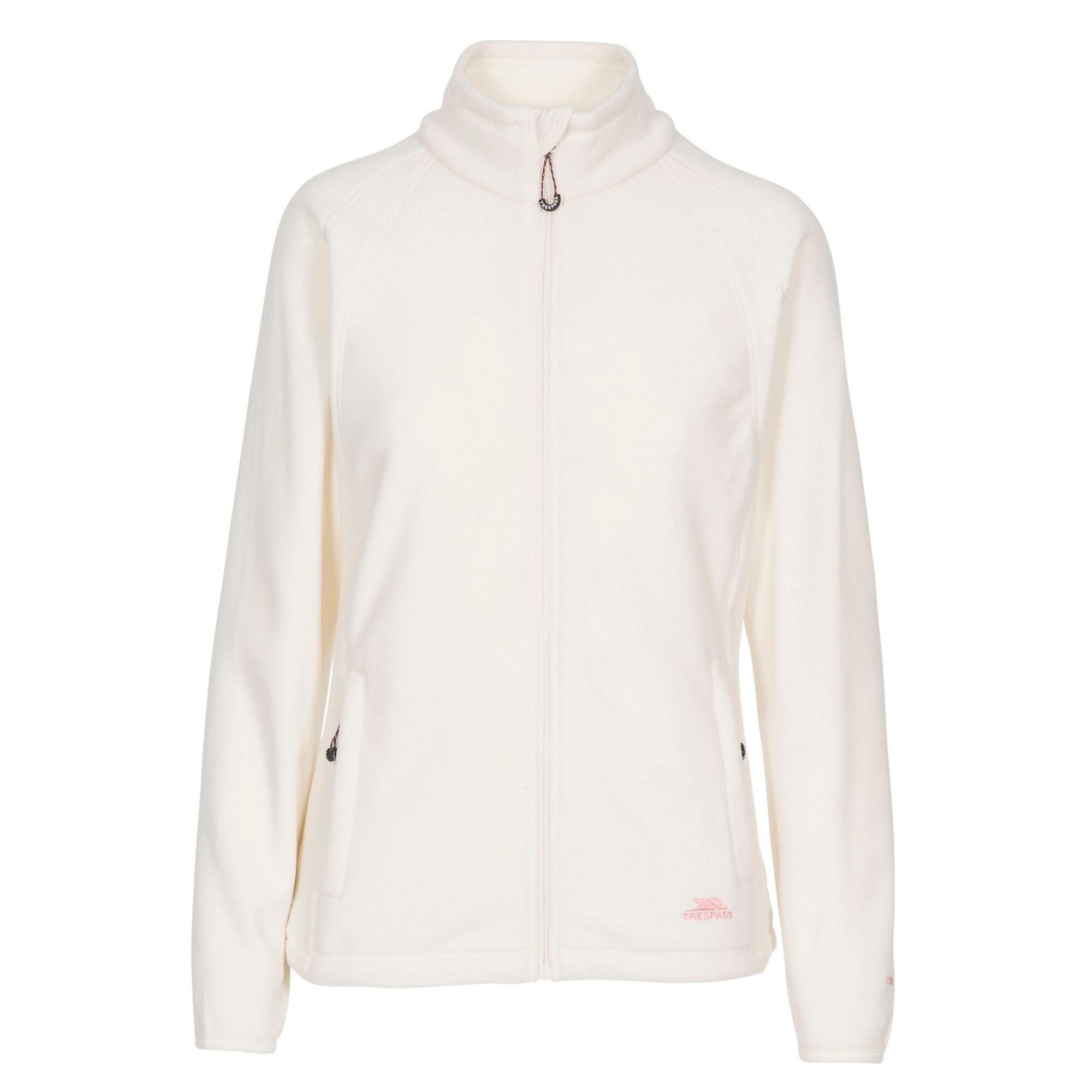 TRESPASS Dames Nonstop Fleece Vest (Wit)