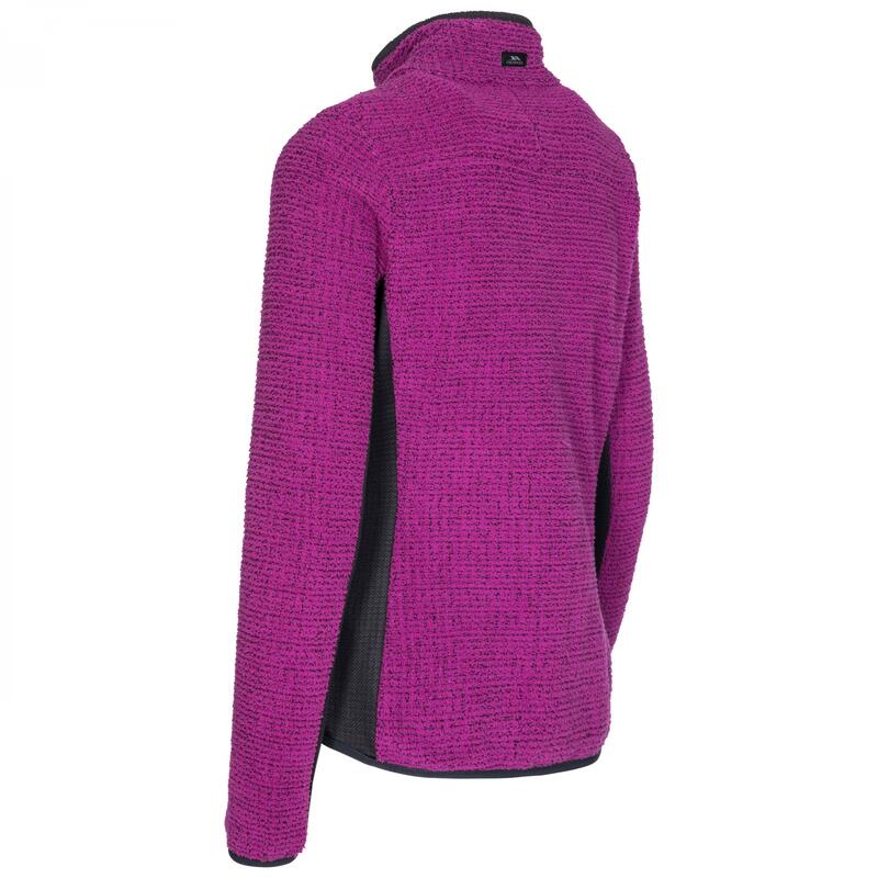 Fleecejacke Liggins Damen Purpurviolett