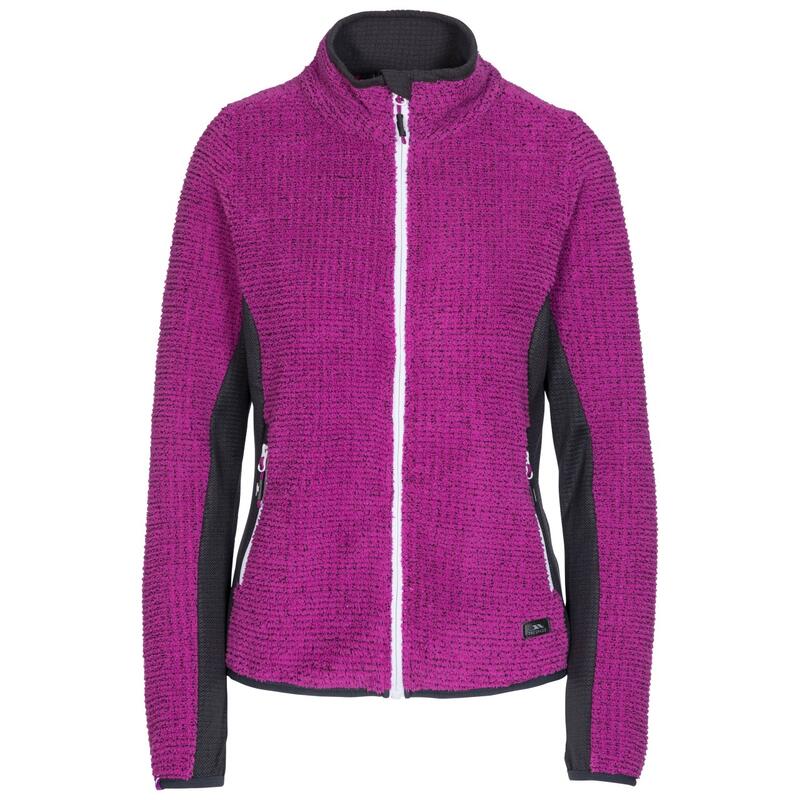 Fleecejacke Liggins Damen Purpurviolett