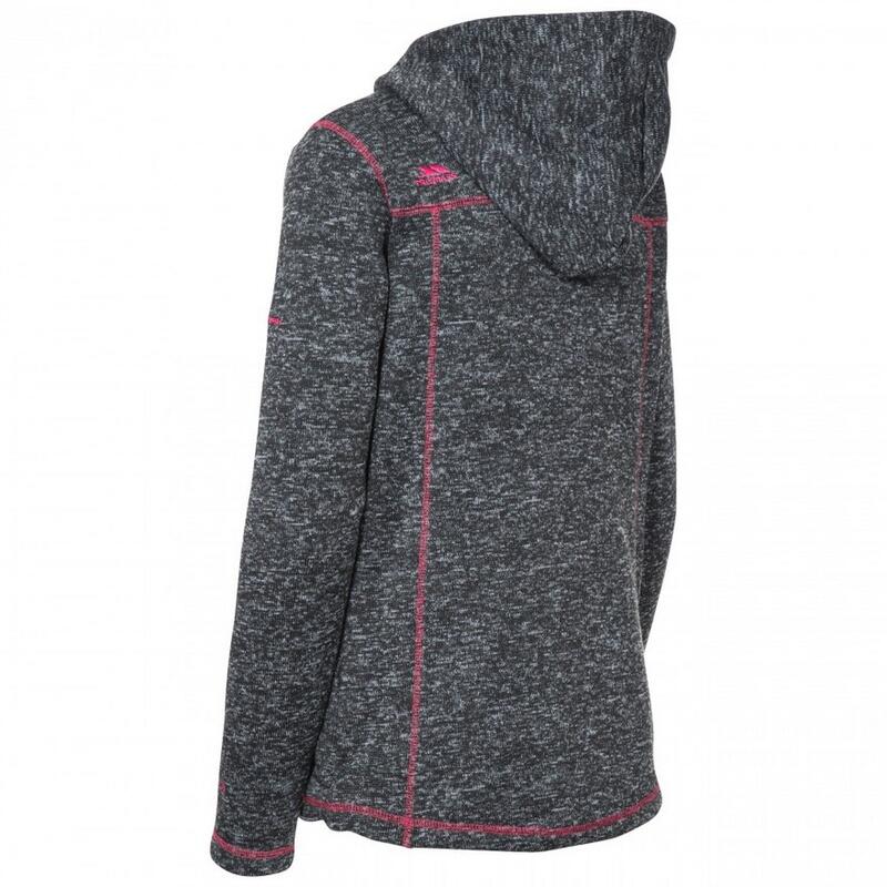 Veste Polaire ODELIA Femme (Noir Chiné)