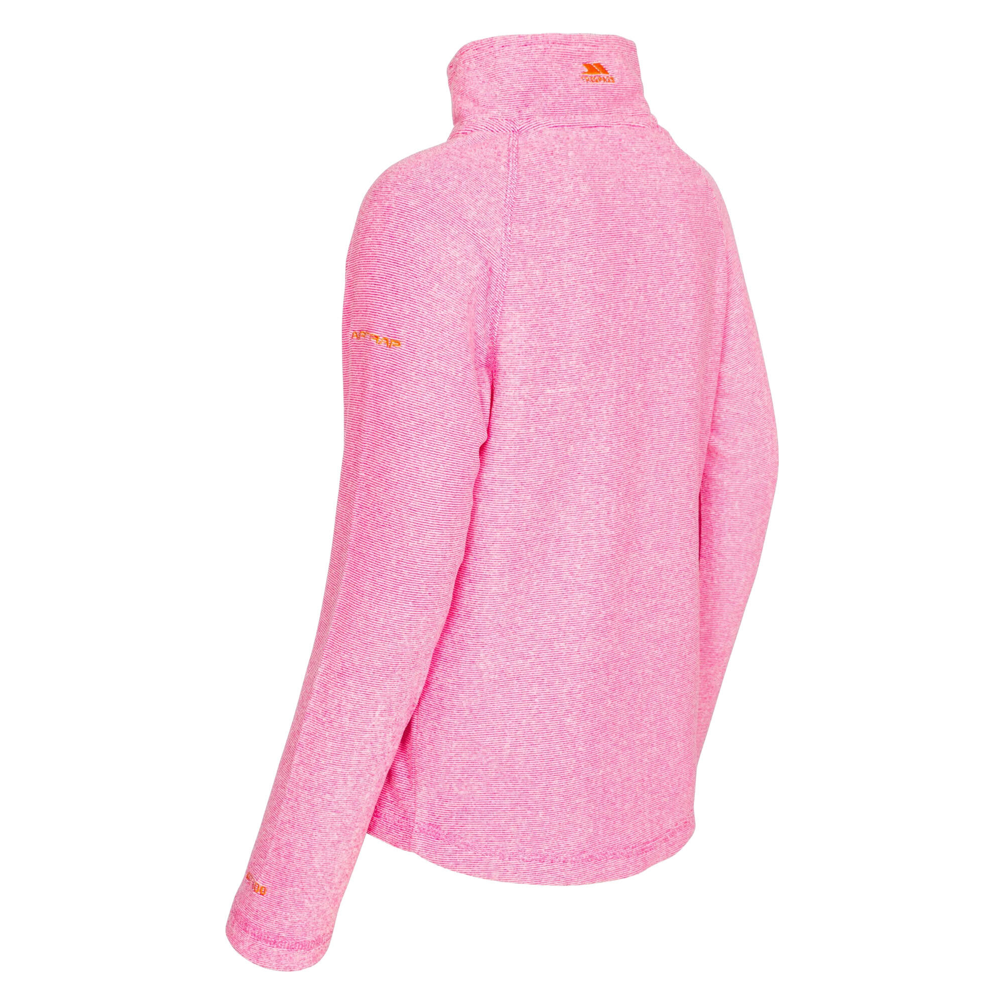 Pile Mezza Cerniera Ragazze Trespass Meadows Pink Lady 2/5
