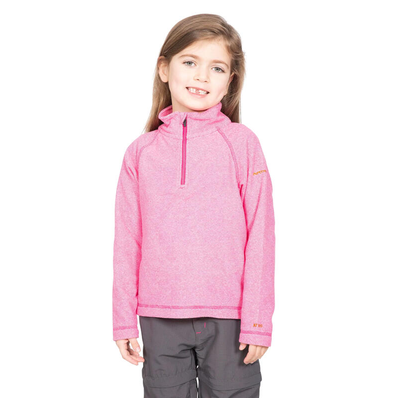 Childrens Girls Meadows Fleece (Roze Dame)