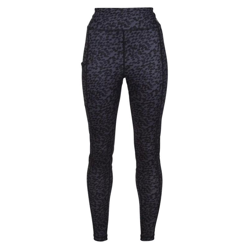 "Holeen II" Leggings für Damen Mittelgrau