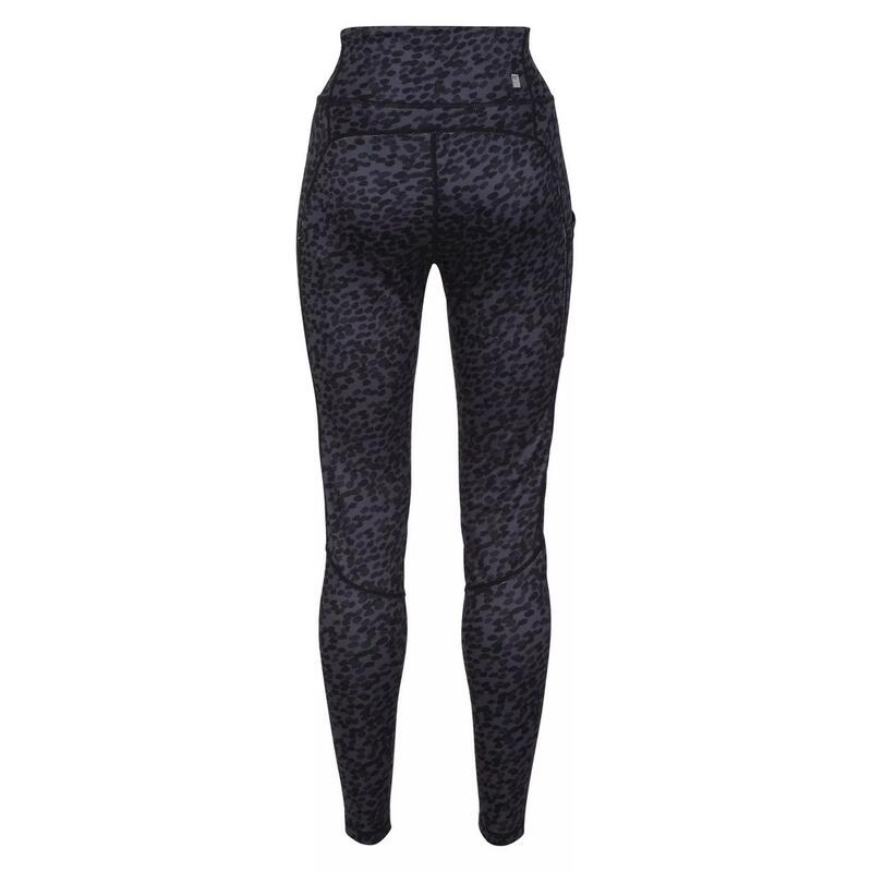 Mallas leggings Holeen II Diseño Lunares para Mujer Gris Seal