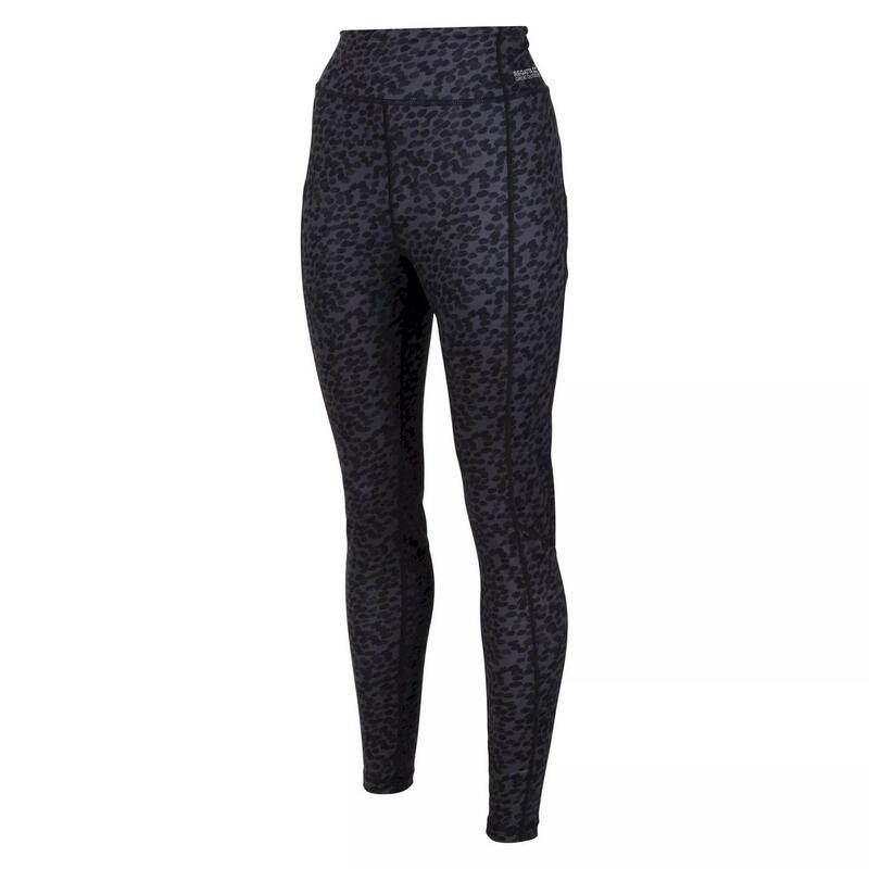 Mallas leggings Holeen II Diseño Lunares para Mujer Gris Seal