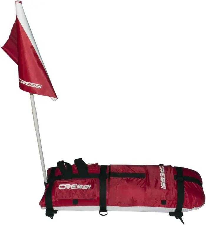 Bouée di segnalazione Cressi Spyder Rossa 2/5