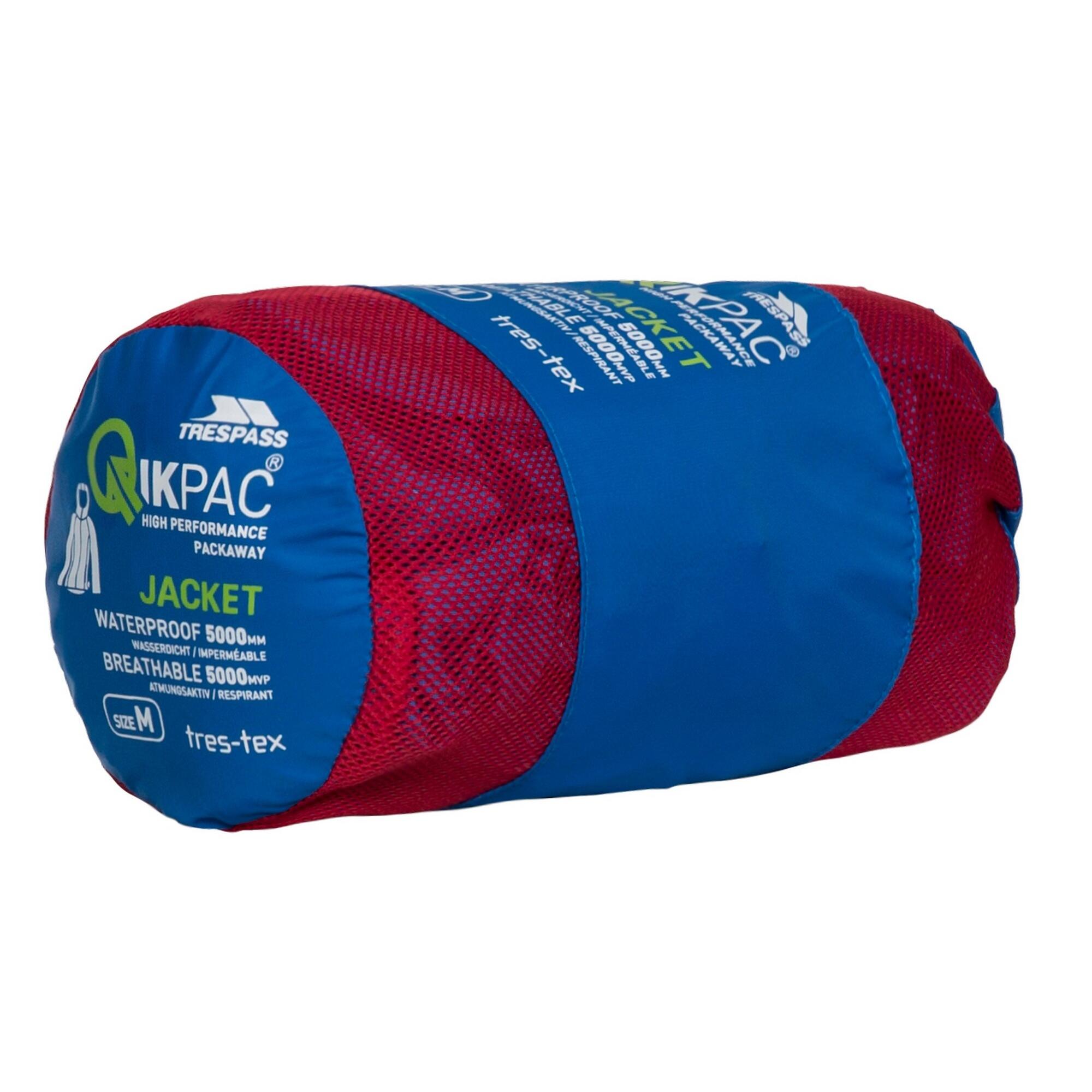 Coupevent Pliable QIKPAC Unisexe (Bleu/rouge) 3/5