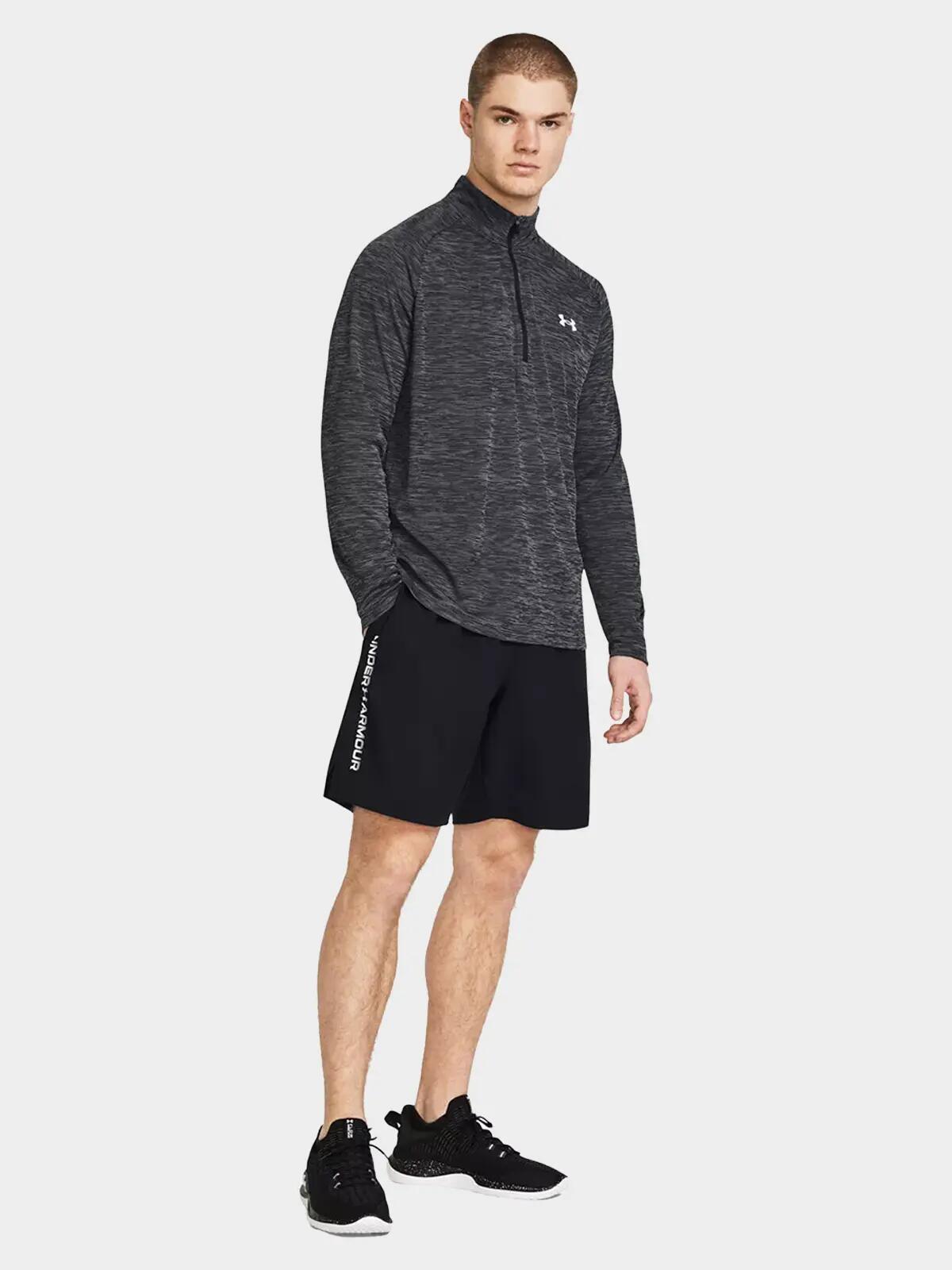 Short UA Woven Noir Wordmark Under Armour Homme 4/6