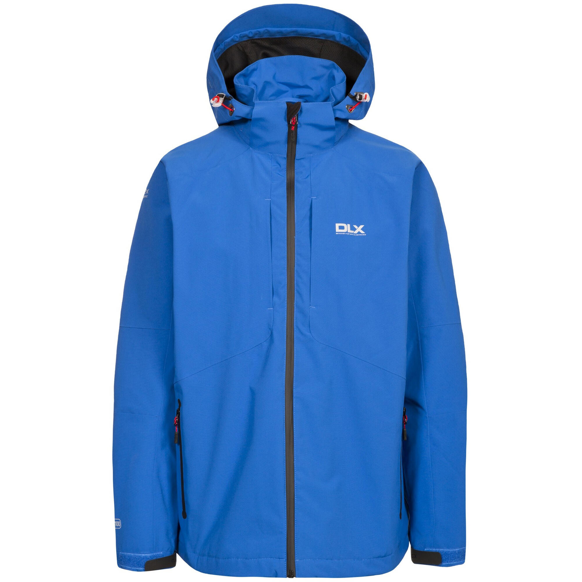 Kumar Men's waterproof jacket (Electric blue)