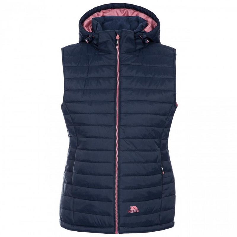 Chaleco Casual de Invierno Aretha para Mujer Rosa Marino Dusty