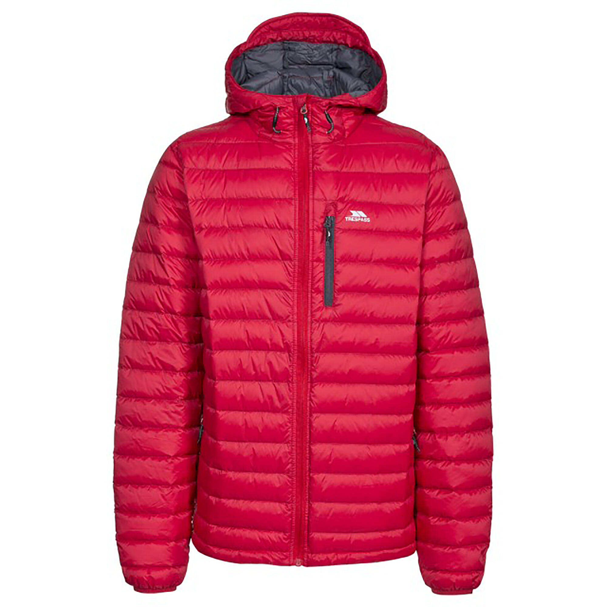 TRESPASS Mens Digby Down Jacket (Red)
