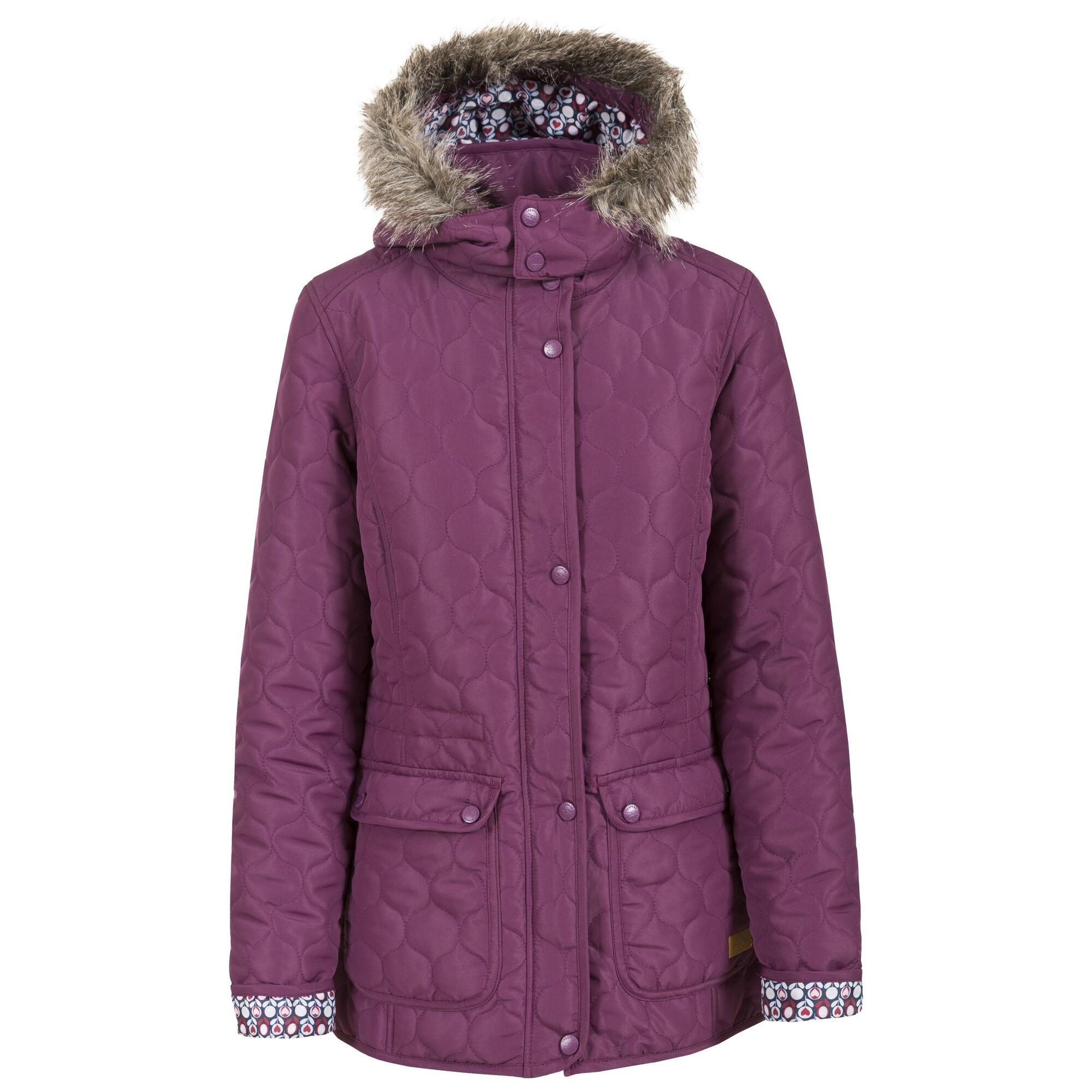 Jenna Women's quilted jacket (Blackberry)