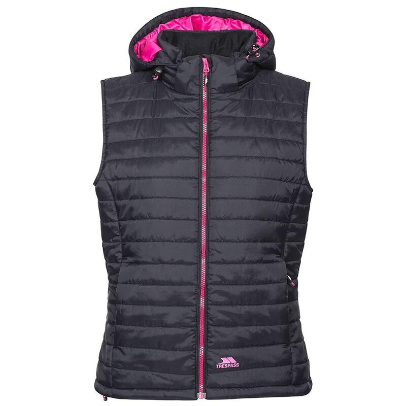 Chaleco Casual de Invierno Aretha para Mujer Negro