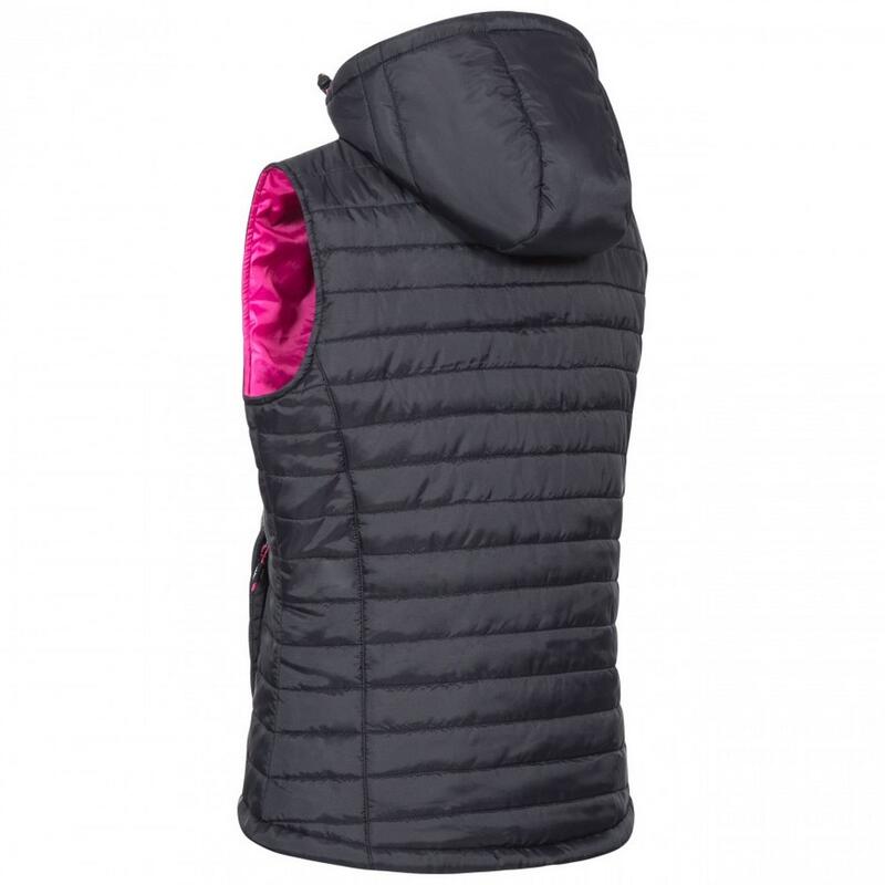 Chaleco Casual de Invierno Aretha para Mujer Negro