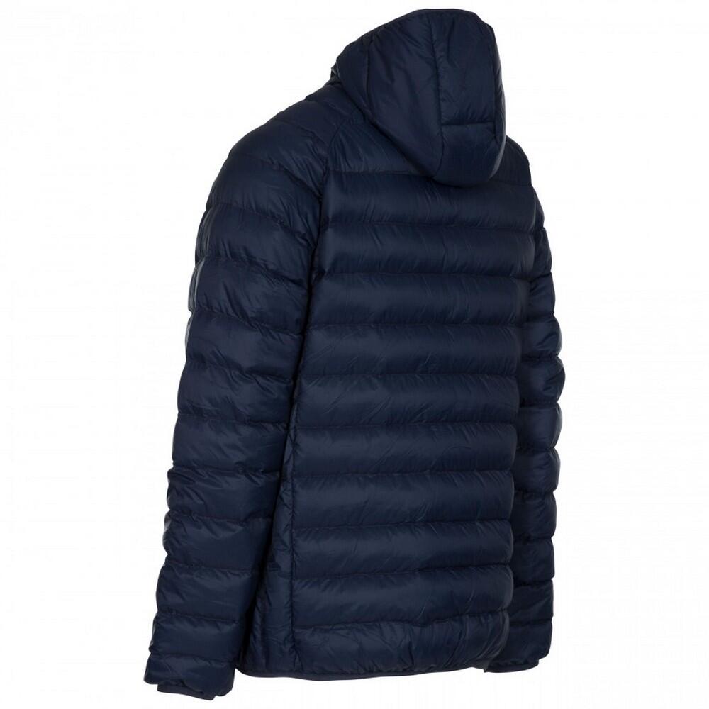 BOSTEN Men's Down Jacket (Navy Blue)