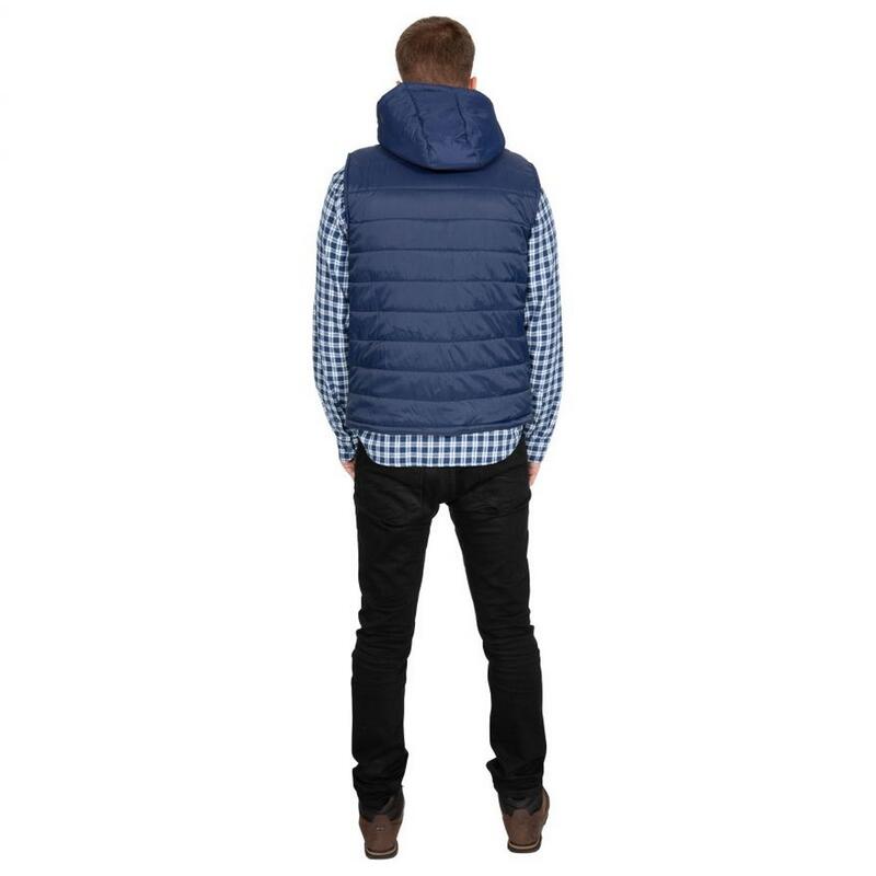 Doudoune sans manches FRANKLYN Homme (Bleu marine/gris foncé)