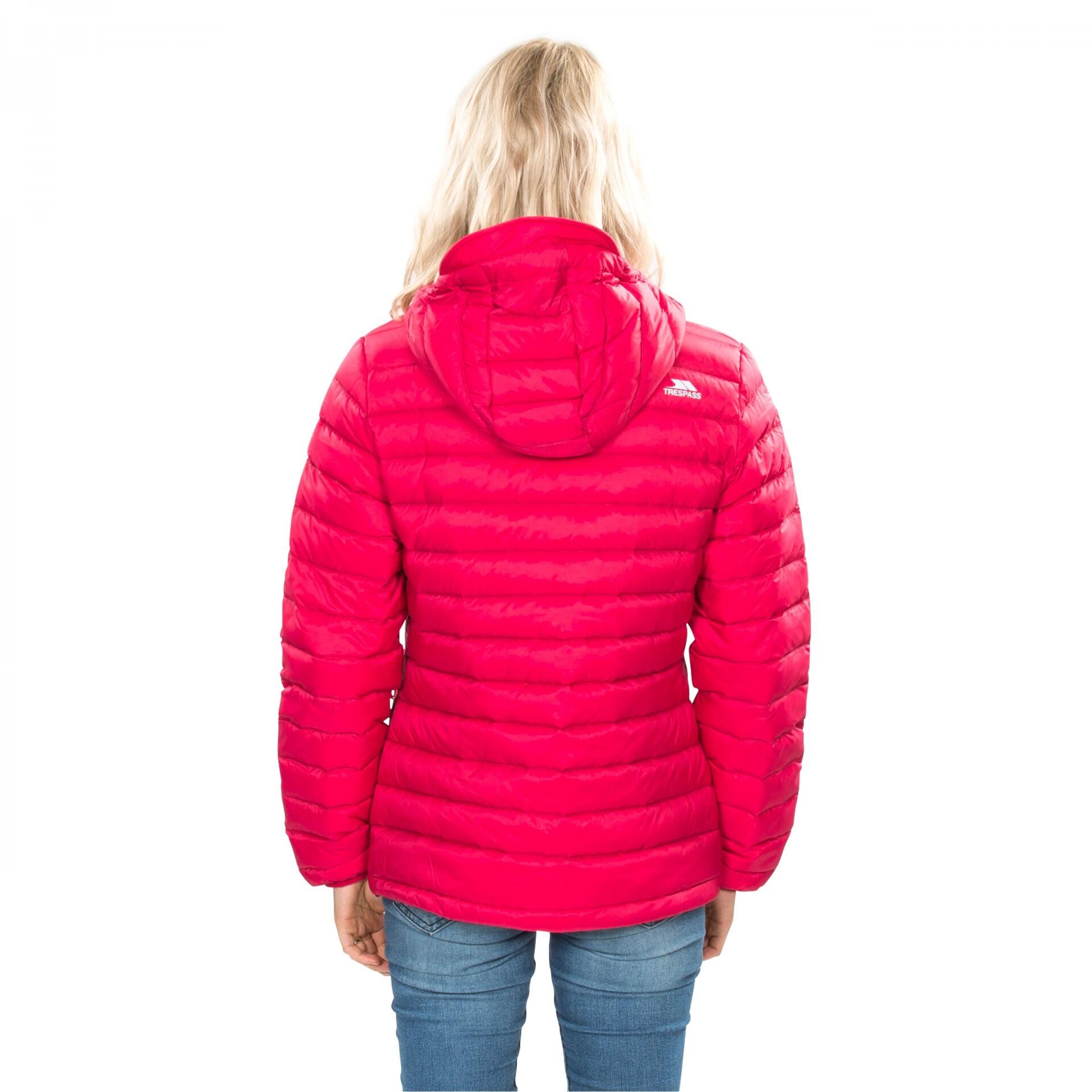 Women's ARABEL down jacket (Dark pink)