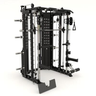 G15® Compact Multiestazione All-In-One Trainer - Smith Machine Rack Doppia