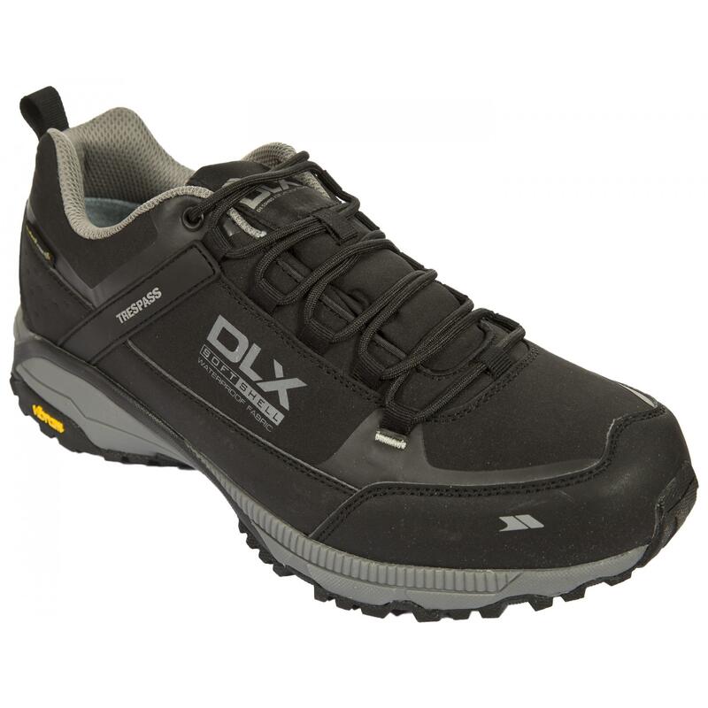 Zapatillas Deportivas de DLX Magellan con Cordones para Hombre Negro