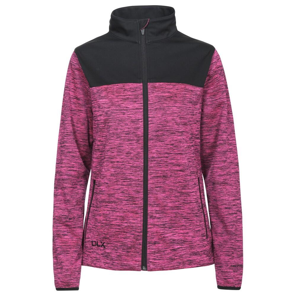 TRESPASS Womens/Ladies Laverne DLX Softshell Jacket (Fuchsia)