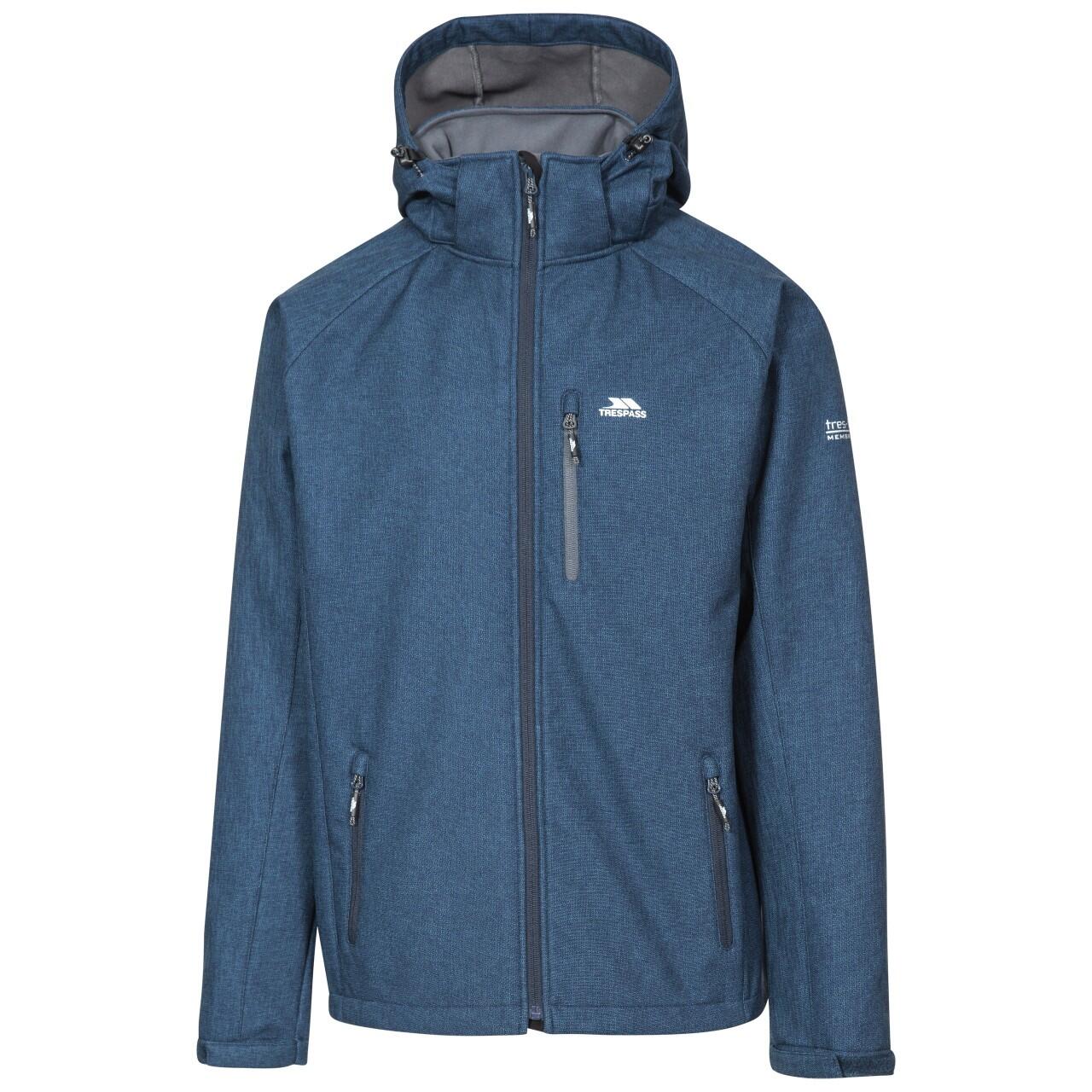 DESMOND Men's Softshell Jacket (Blue)