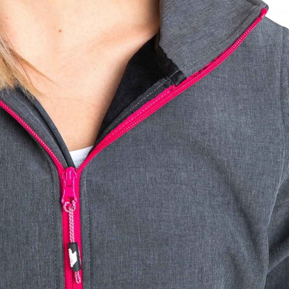 Softshelljacke Ramona, wasserdicht Damen Carbongrau 4/5